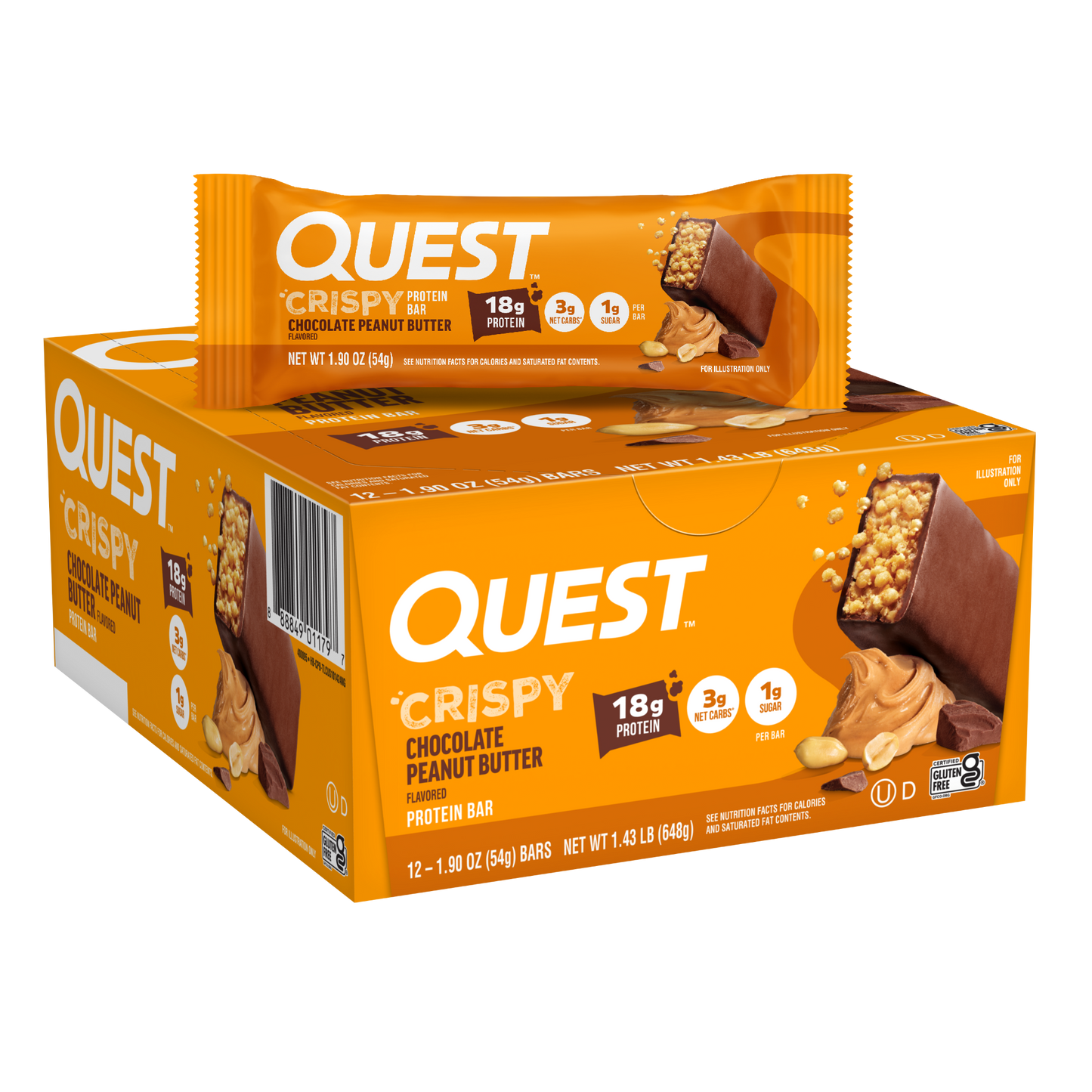 chocolate-peanut-butter-crispy-hero-protein-bars-l6 400095_QN_USA_Pkg_Crispy_ProteinBar_CPB_12ctCarton_3D_Composite_Force.png